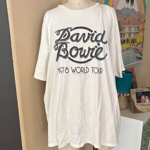 Retrobrand David Bowie Distressed Tee